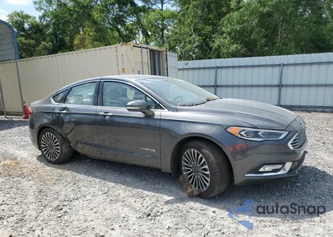 2018 Ford Fusion Titanium/Platinum Hev из США, поврежденный, VIN 3FA6P0RU6JR226918